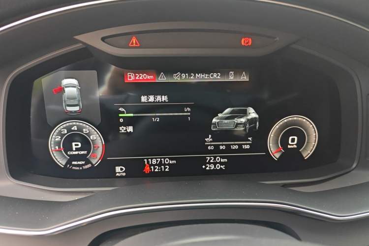 Used Audi A6L 2020 40 TFSI Luxury Dynamic Edition Instrument Cluster