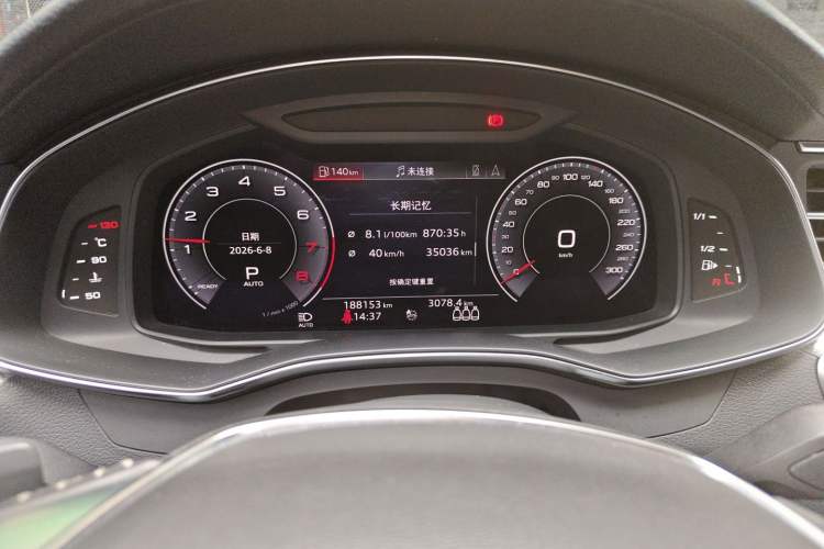 Used Audi A6L 2020 40 TFSI Luxury Dynamic Edition Instrument Cluster