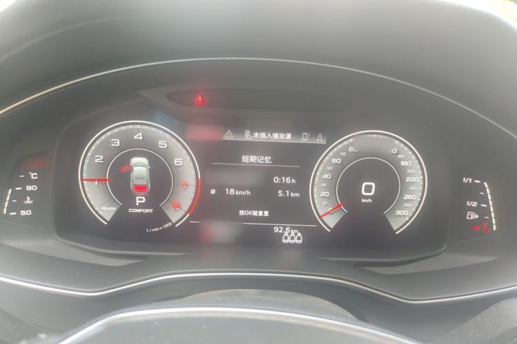 Used Audi A6L 2020 40 TFSI Luxury Dynamic Edition Instrument Cluster