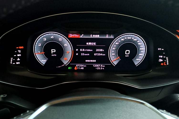 Used Audi A6L 2020 40 TFSI Luxury Dynamic Edition Instrument Cluster