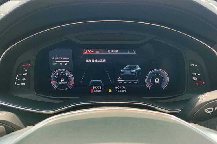 Used Audi A6L 2020 40 TFSI Luxury Dynamic Edition Instrument Cluster