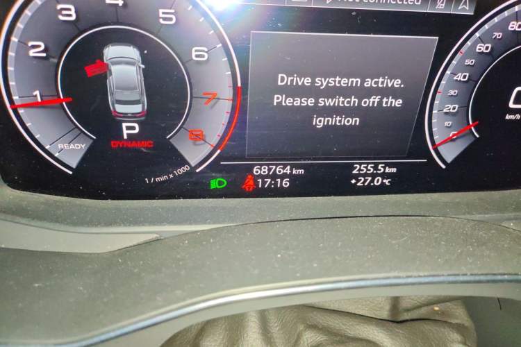 Used Audi A6L 2020 45 TFSI quattro Prestige Elegant Edition Odometer Close Up