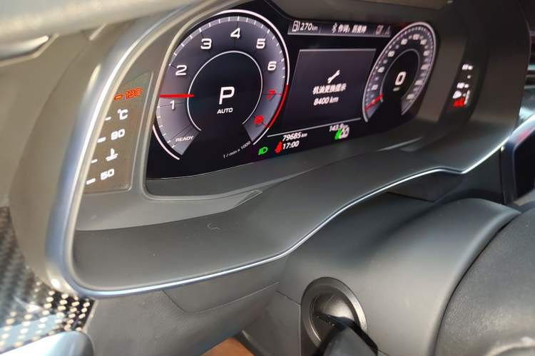 Used Audi A6L 2020 45 TFSI Prestige Dynamic Edition Odometer Close Up