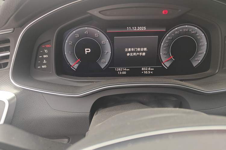 Used Audi A6L 2020 45 TFSI Prestige Dynamic Edition Odometer Close Up