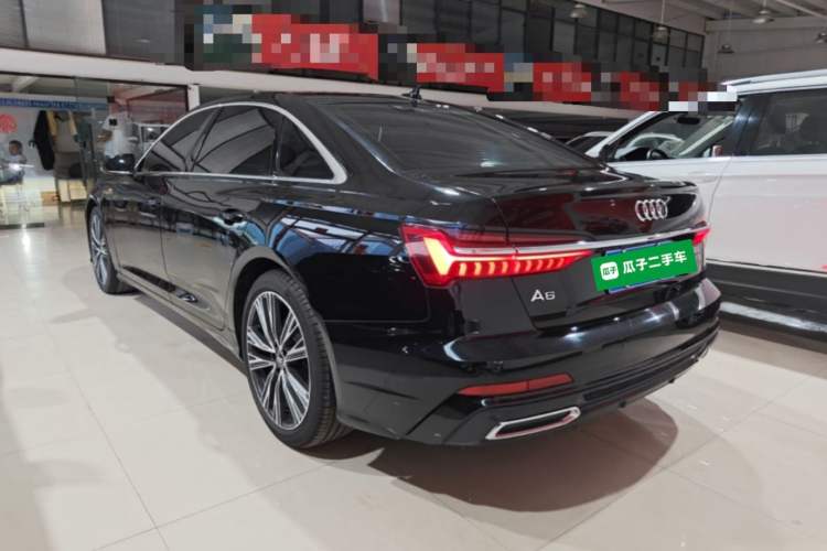Used Audi A6L 2020 40 TFSI Luxury Dynamic Edition Rear Left 45 Deg
