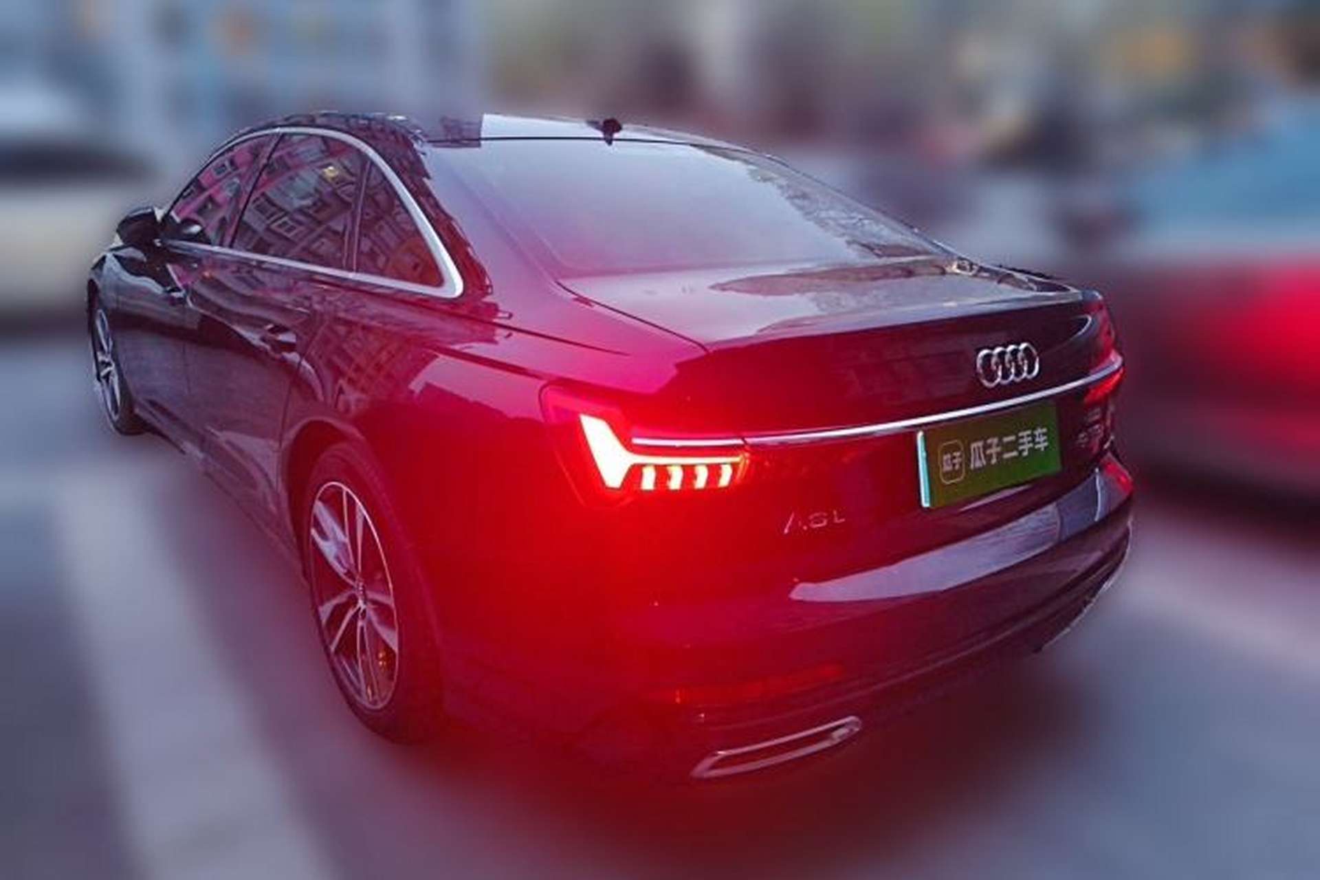 Used Audi A6L 2020 40 TFSI Luxury Dynamic Edition Rear Left 45 Deg
