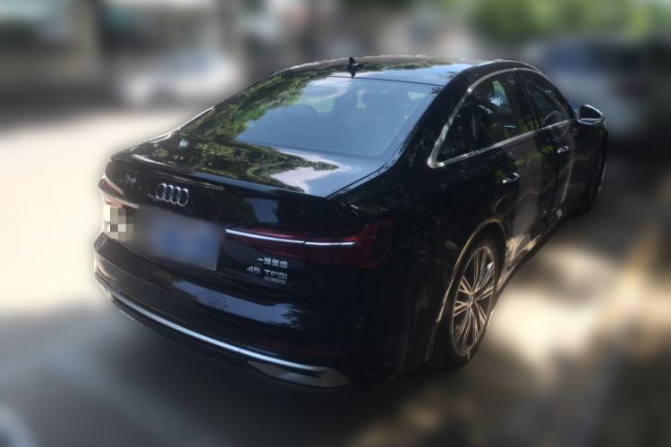 Used Audi A6L 2020 40 TFSI Luxury Dynamic Edition Rear Right 45 Deg