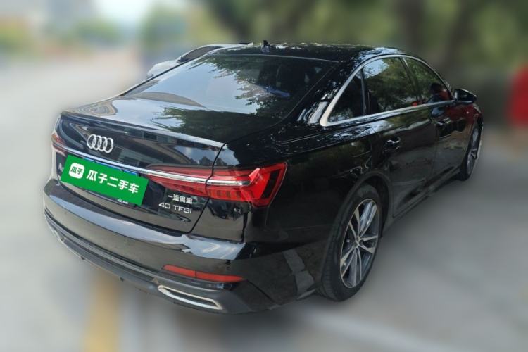 Used Audi A6L 2020 40 TFSI Luxury Dynamic Edition Rear Right 45 Deg