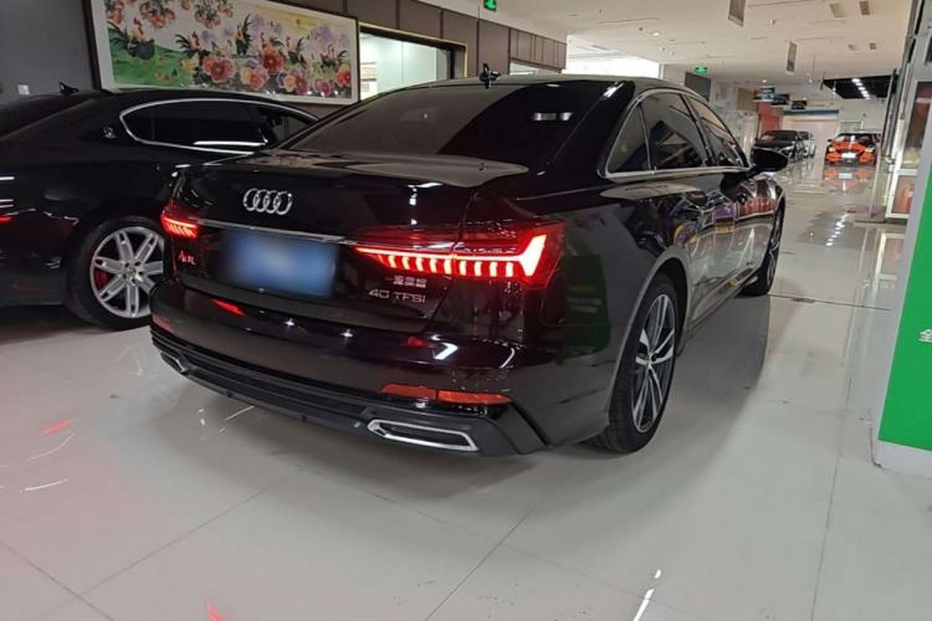 Used Audi A6L 2020 40 TFSI Luxury Dynamic Edition Rear Right 45 Deg