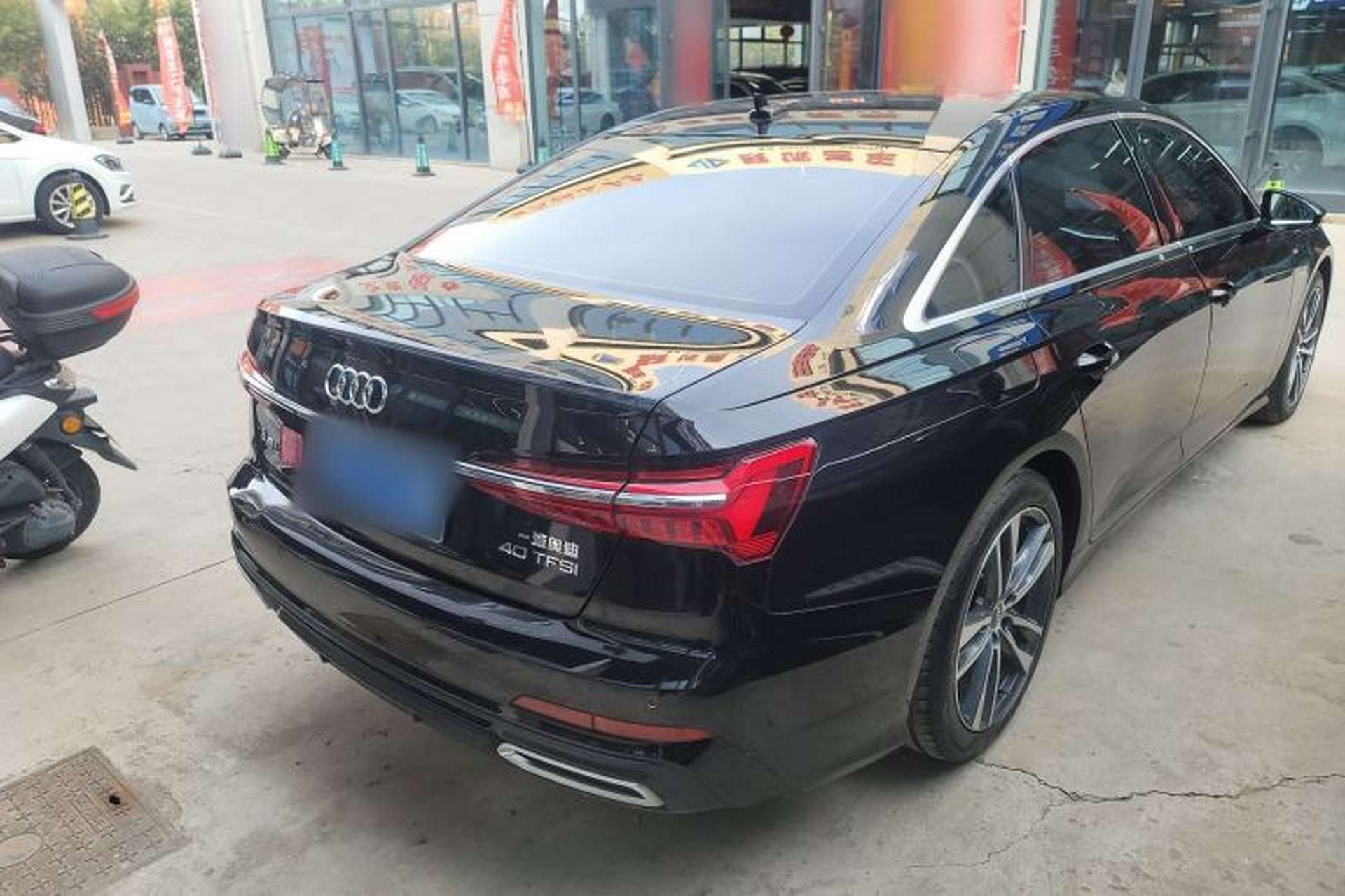 Used Audi A6L 2020 40 TFSI Luxury Dynamic Edition Rear Right 45 Deg