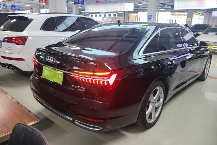 Used Audi A6L 2020 55 TFSI quattro Prestige Edition Rear Right 45 Deg