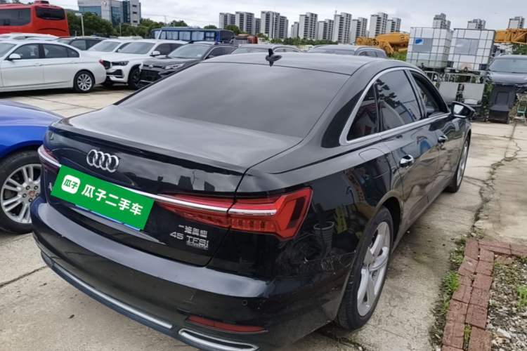 Used Audi A6L 2020 45 TFSI quattro Prestige Edition Rear Right 45 Deg