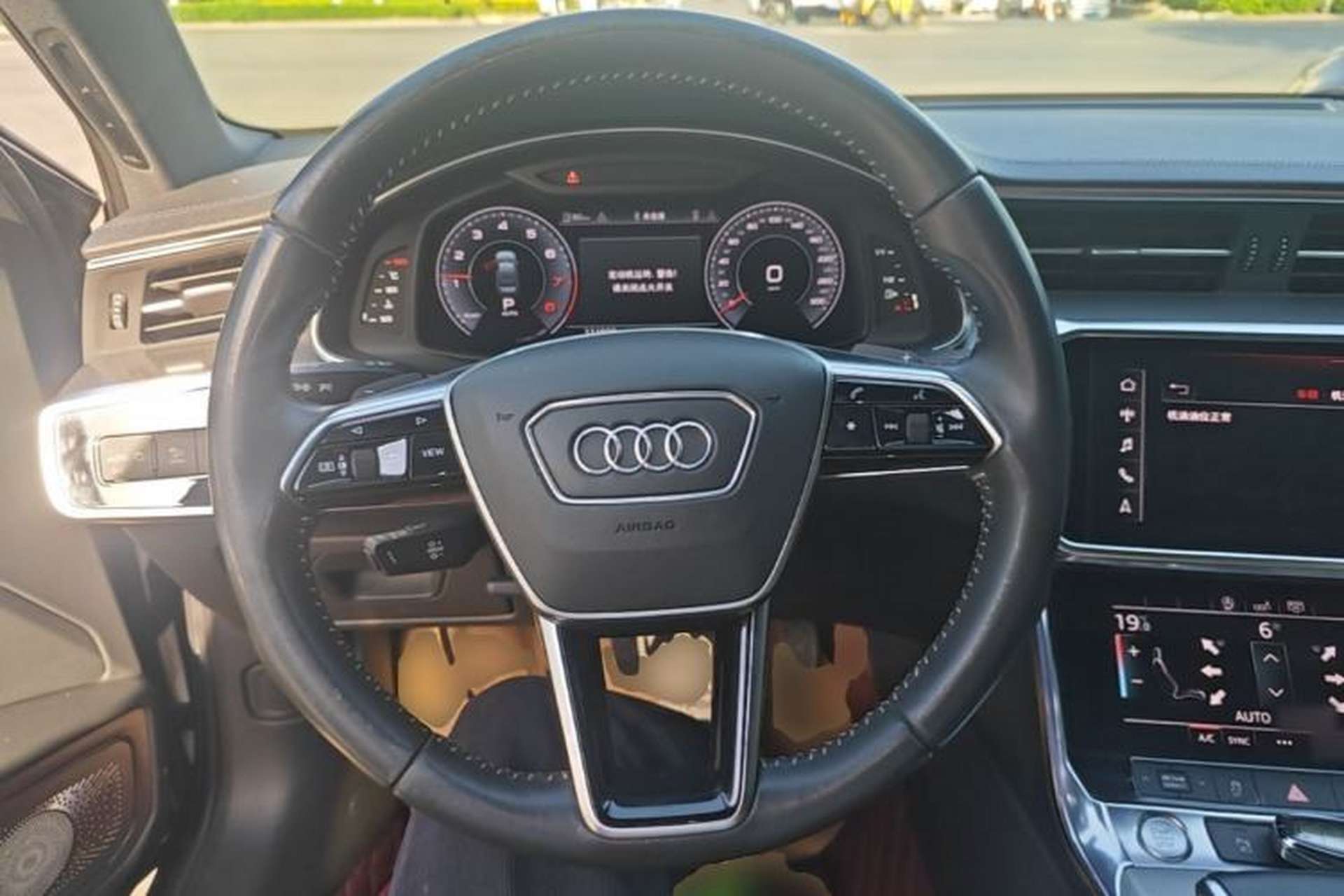 Used Audi A6L 2020 40 TFSI Luxury Dynamic Edition Steering Wheel