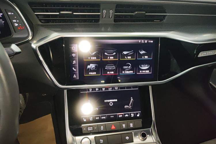Used Audi A6L 2020 45 TFSI quattro Prestige Dynamic Edition Audio And AC Panel