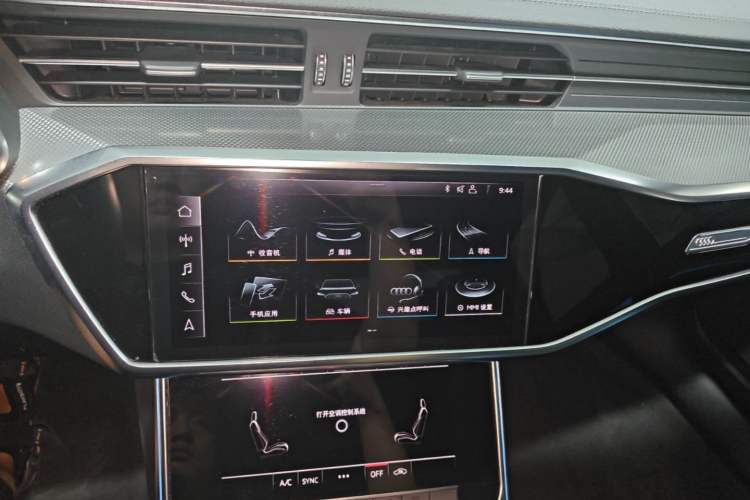 Used Audi A6L 2020 45 TFSI Prestige Dynamic Edition Audio And AC Panel