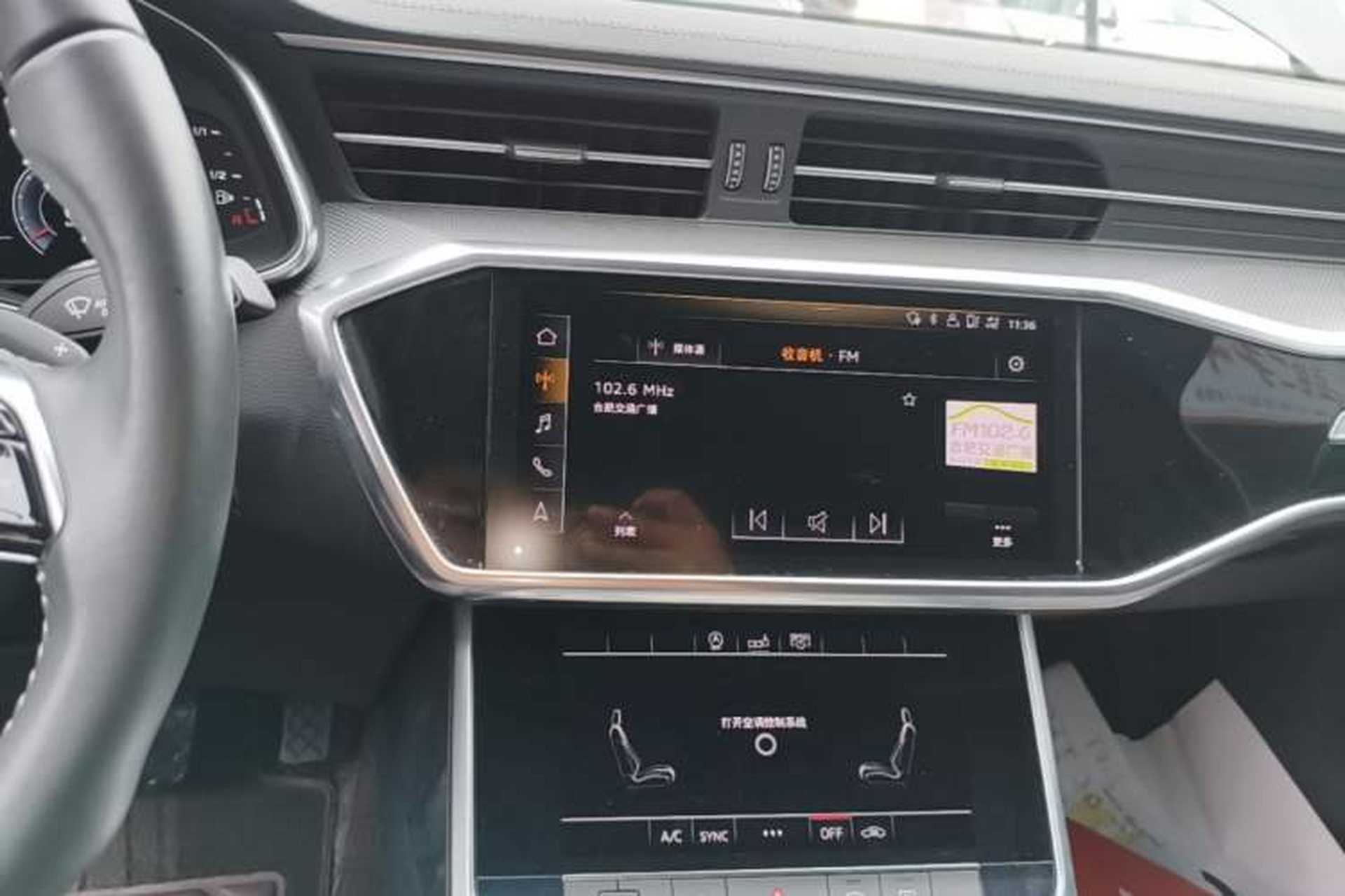 Used Audi A6L 2020 45 TFSI Prestige Dynamic Edition Audio And AC Panel