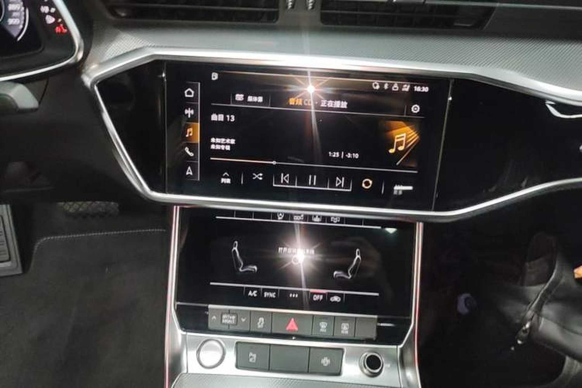Used Audi A6L 2020 45 TFSI Prestige Dynamic Edition Audio And AC Panel