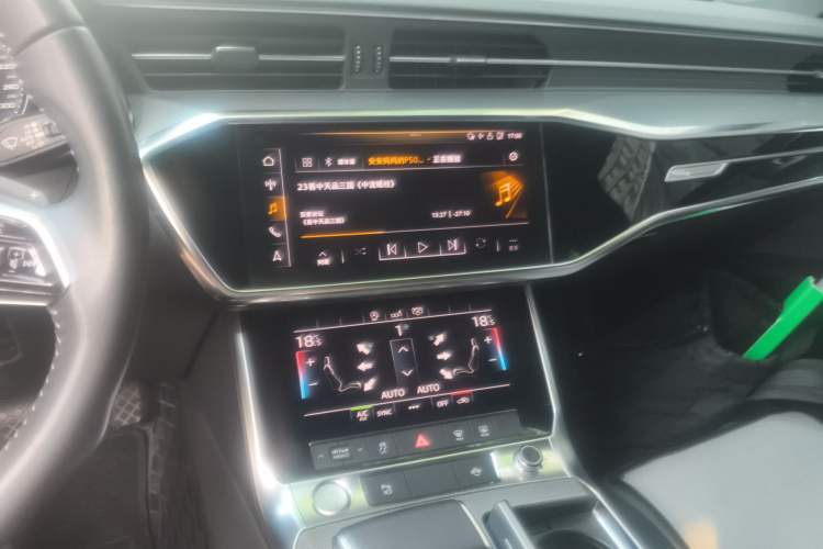 Used Audi A6L 2020 40 TFSI Luxury Dynamic Edition Audio And AC Panel