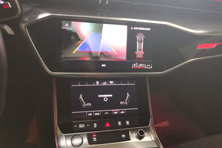 Used Audi A6L 2020 40 TFSI Luxury Dynamic Edition Audio And AC Panel
