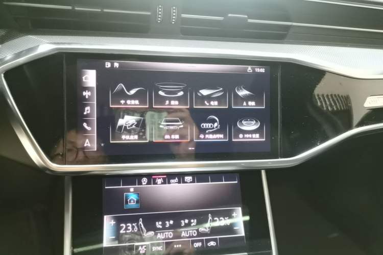 Used Audi A6L 2020 45 TFSI Prestige Dynamic Edition Audio And AC Panel
