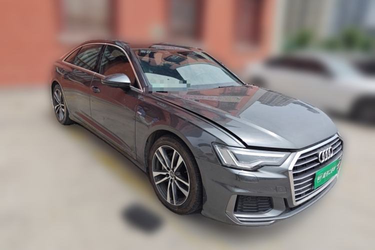 Used Audi A6L 2020 40 TFSI Luxury Dynamic Edition Front Right 45 Deg