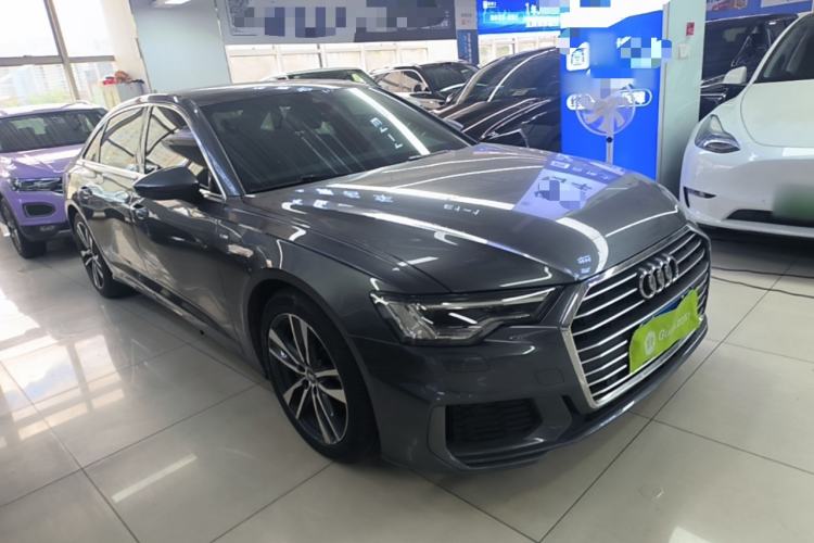 Used Audi A6L 2020 40 TFSI Luxury Dynamic Edition Front Right 45 Deg