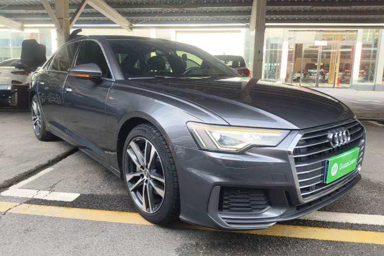 Used Audi A6L 2020 40 TFSI Luxury Dynamic Edition Front Right 45 Deg