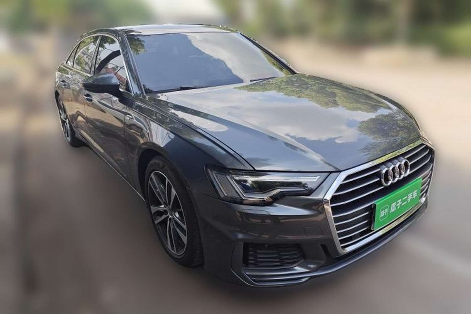 Used Audi A6L 2020 40 TFSI Luxury Dynamic Edition Front Right 45 Deg