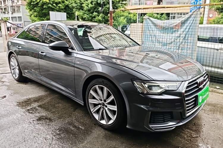 Used Audi A6L 2020 45 TFSI Prestige Dynamic Edition Front Right 45 Deg