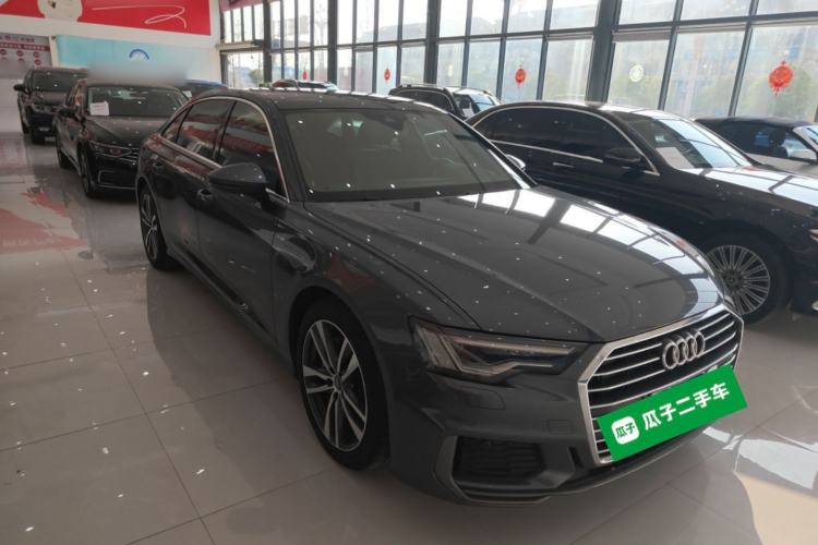 Used Audi A6L 2020 40 TFSI Luxury Dynamic Edition Front Right 45 Deg