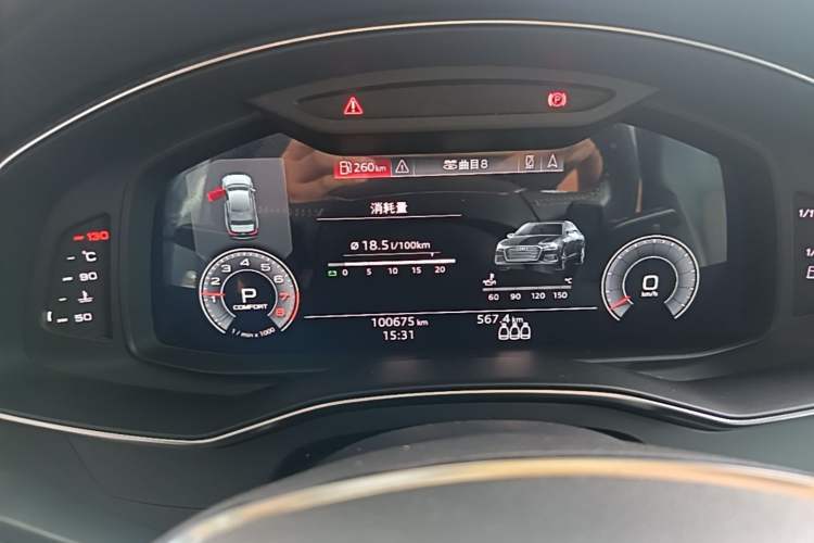 Used Audi A6L 2020 40 TFSI Luxury Dynamic Edition Instrument Cluster