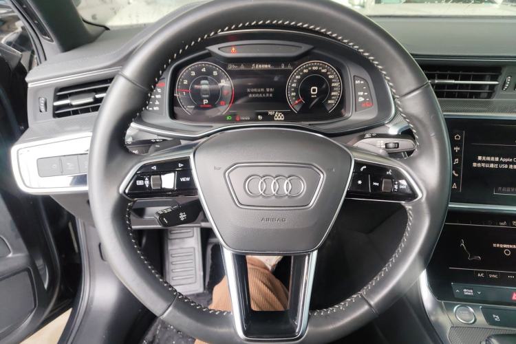 Used Audi A6L 2020 40 TFSI Luxury Dynamic Edition Steering Wheel