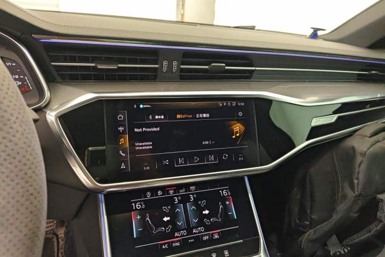 Used Audi A6L 2020 45 TFSI Prestige Dynamic Edition Audio And AC Panel