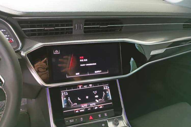 Used Audi A6L 2020 40 TFSI Luxury Dynamic Edition Audio And AC Panel