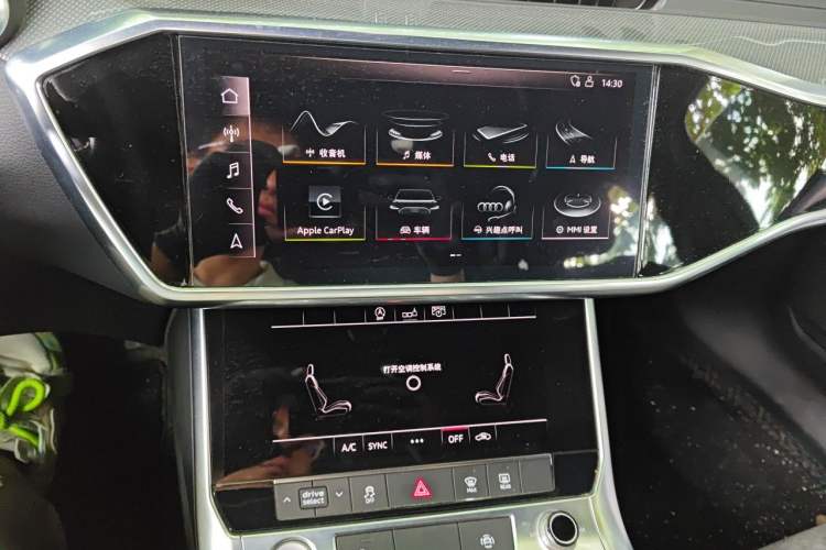 Used Audi A6L 2020 45 TFSI Prestige Dynamic Edition Audio And AC Panel