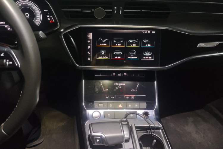 Used Audi A6L 2020 45 TFSI Prestige Dynamic Edition Audio And AC Panel