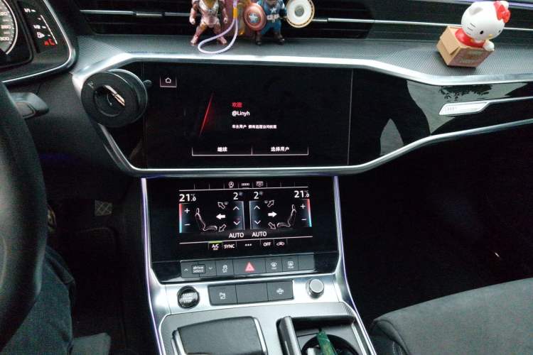 Used Audi A6L 2020 45 TFSI Prestige Dynamic Edition Audio And AC Panel