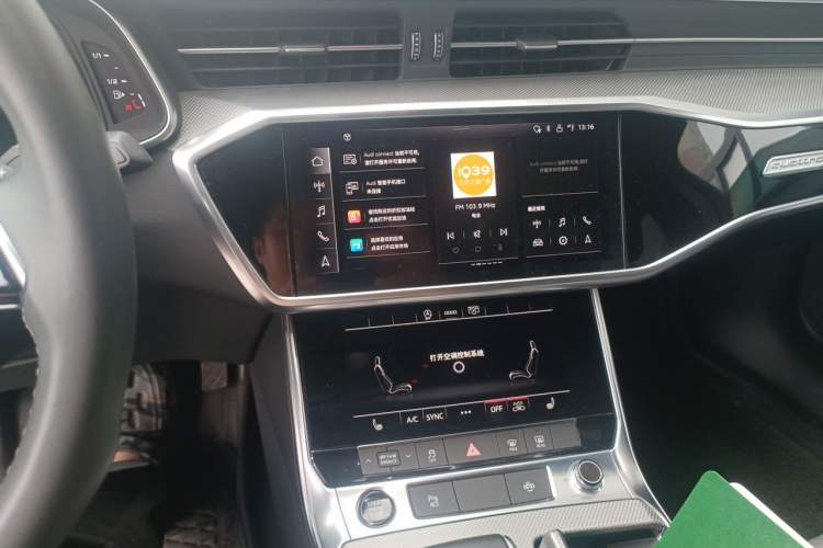 Used Audi A6L 2021 45 TFSI quattro Prestige Dynamic Edition Audio And AC Panel