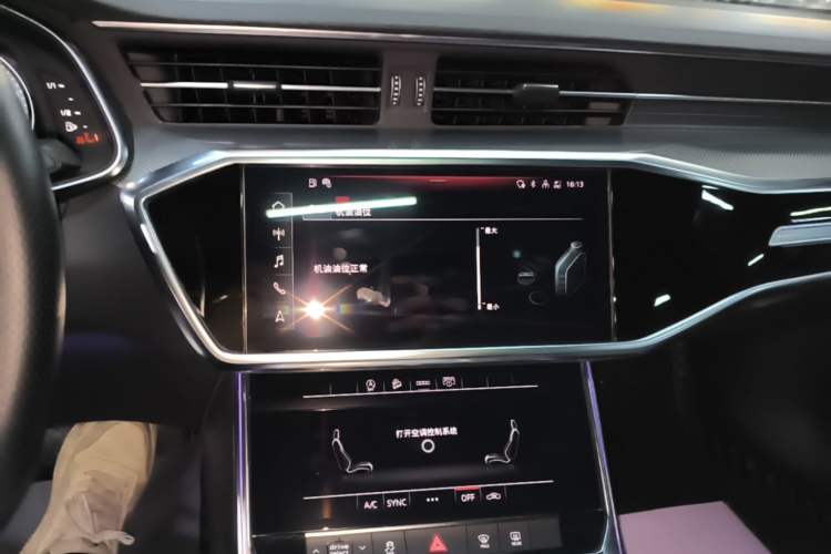 Used Audi A6L 2021 45 TFSI Prestige Dynamic Edition Audio And AC Panel