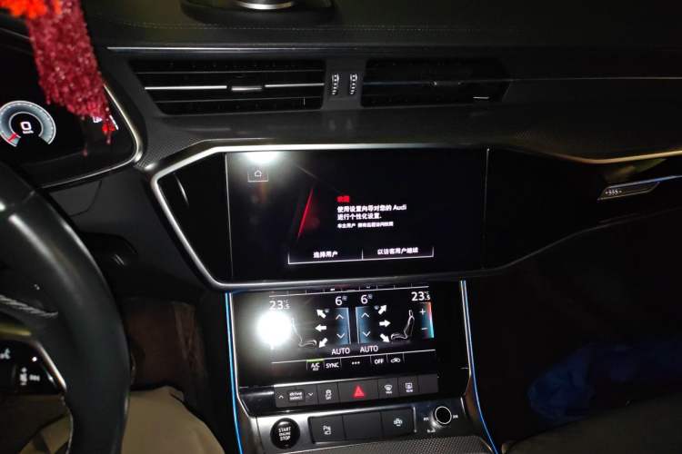 Used Audi A6L 2021 45 TFSI Prestige Dynamic Edition Audio And AC Panel