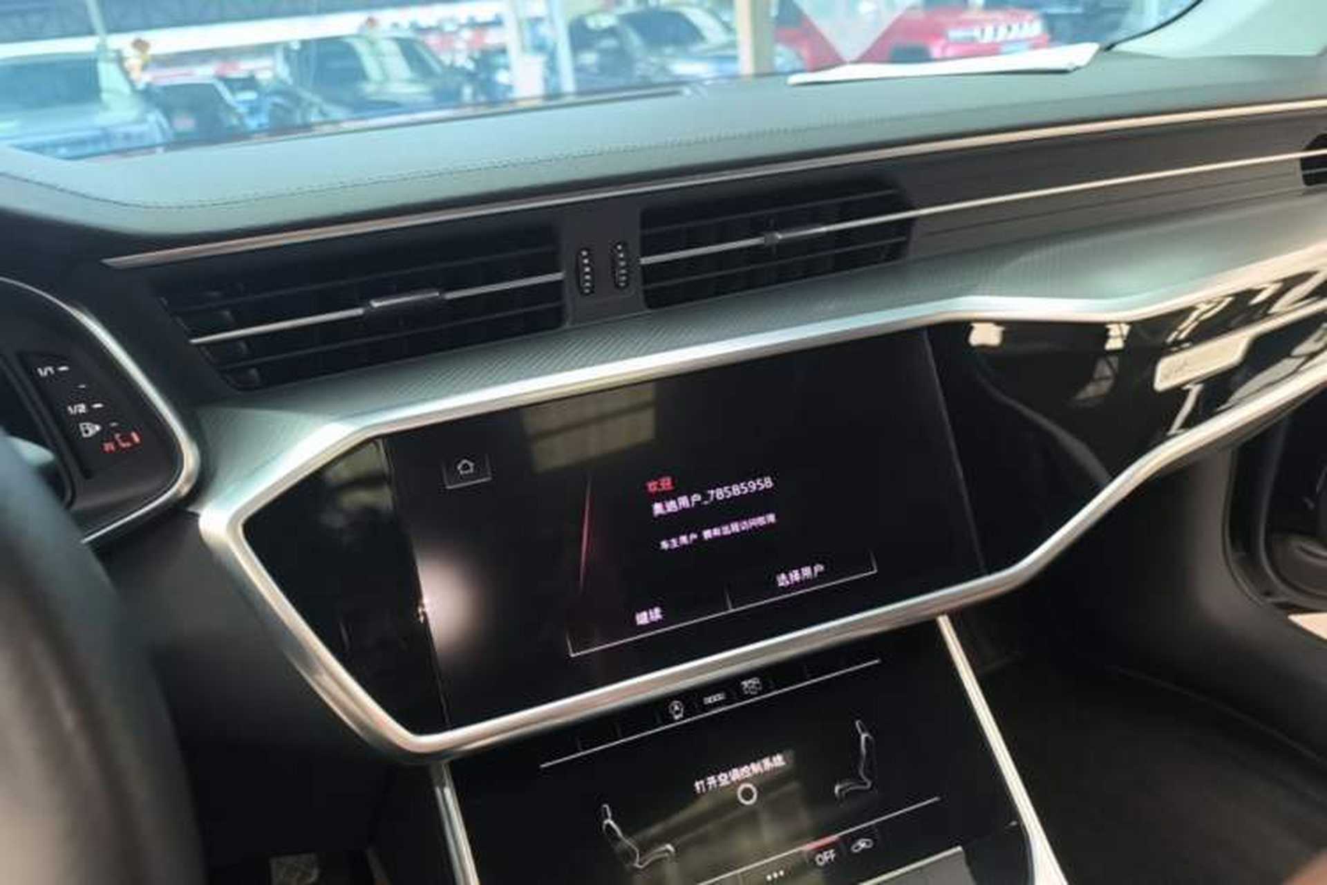 Used Audi A6L 2021 40 TFSI Luxury Prestige Edition Audio And AC Panel