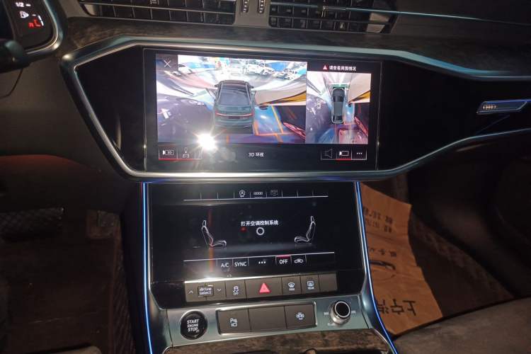 Used Audi A6L 2021 45 TFSI Prestige Dynamic Edition Audio And AC Panel