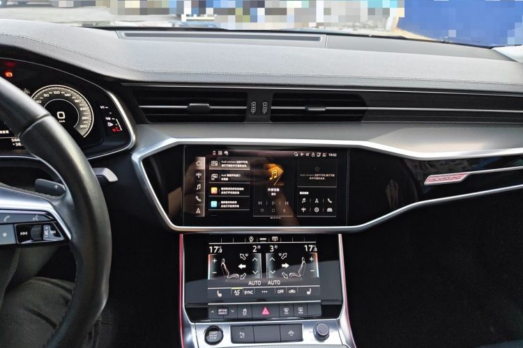 Used Audi A6L 2021 45 TFSI quattro Prestige Elegant Edition Audio And AC Panel