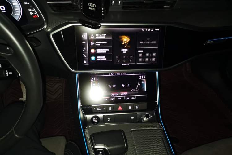 Used Audi A6L 2021 45 TFSI Prestige Dynamic Edition Audio And AC Panel