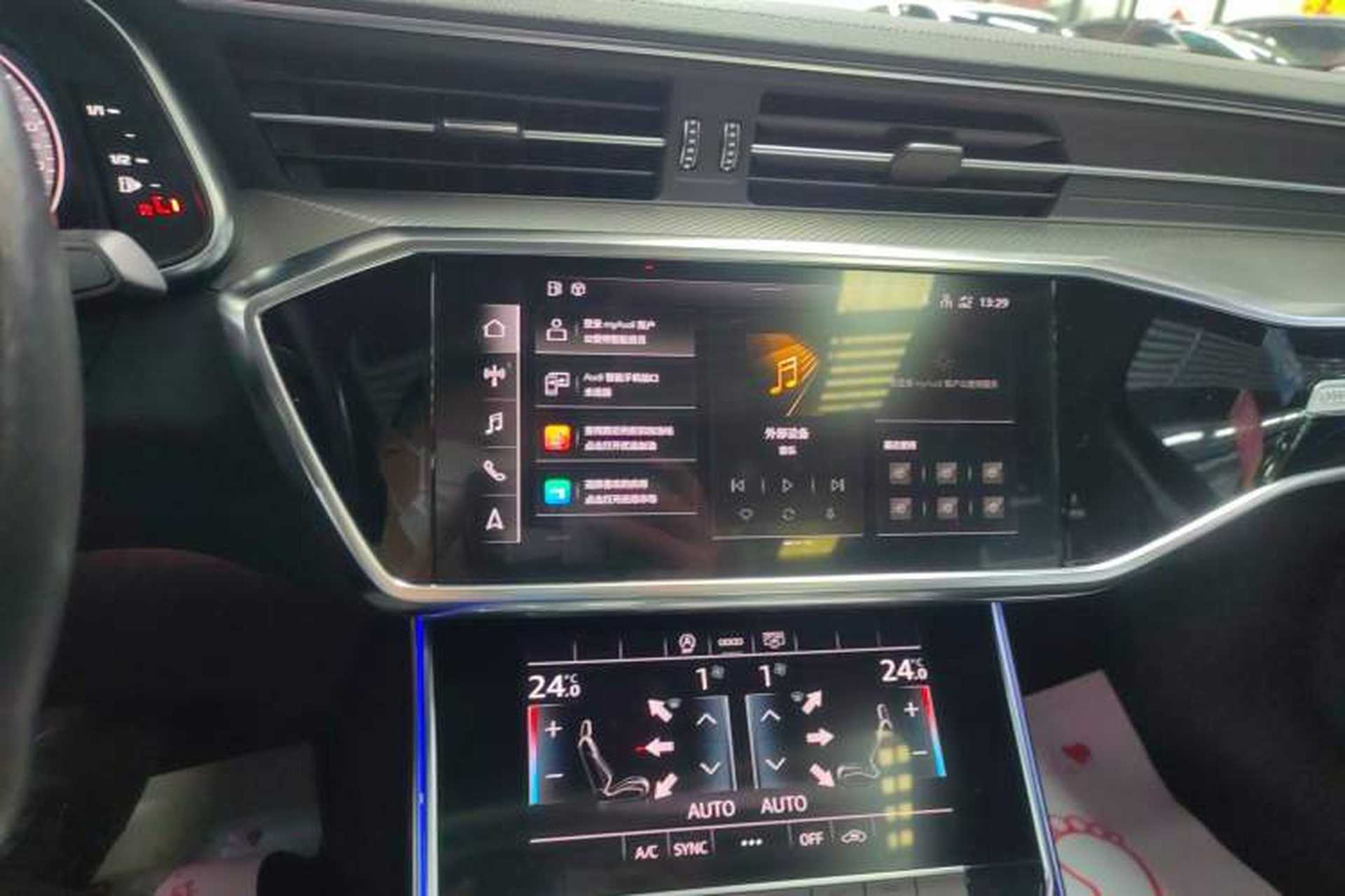Used Audi A6L 2021 45 TFSI Prestige Elegant Edition Audio And AC Panel