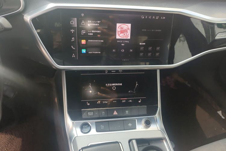 Used Audi A6L 2021 45 TFSI quattro Prestige Dynamic Edition Audio And AC Panel
