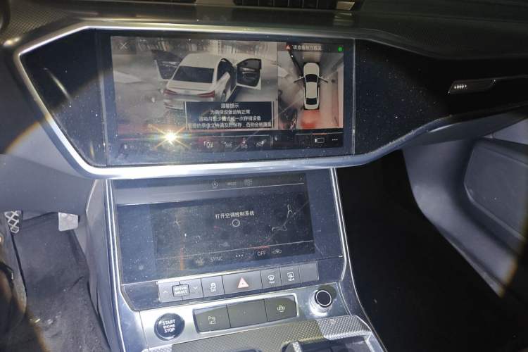 Used Audi A6L 2021 45 TFSI Prestige Dynamic Edition Audio And AC Panel