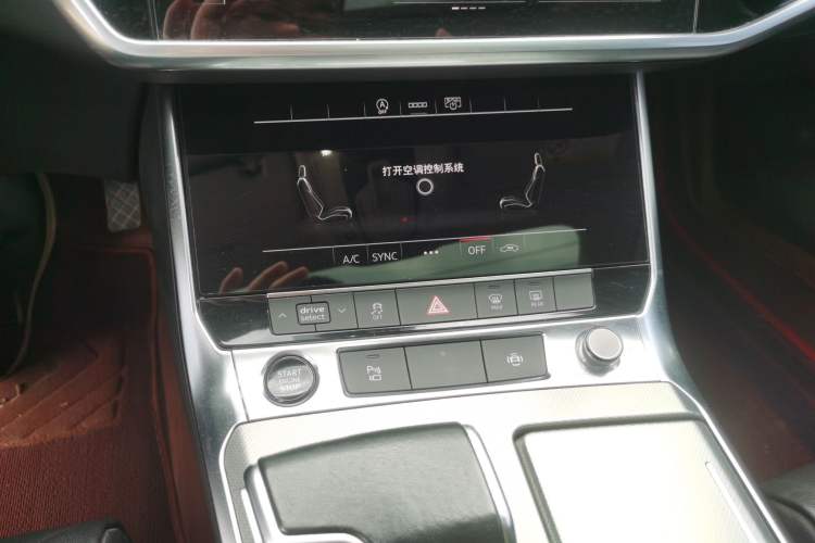 Used Audi A6L 2021 40 TFSI Luxury Prestige Edition Audio And AC Panel