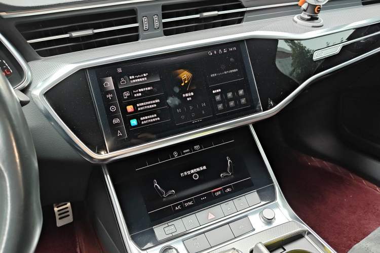 Used Audi A6L 2021 45 TFSI Prestige Dynamic Edition Audio And AC Panel