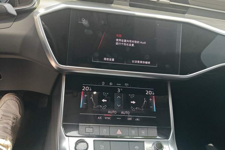 Used Audi A6L 2021 40 TFSI Luxury Prestige Edition Audio And AC Panel